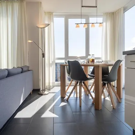 아파트 Strandpark-grossenbrode-haus-leuchtturm-wohnung-14-leuchtturmblick *